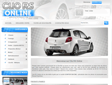 Tablet Screenshot of clio-rs-online.com